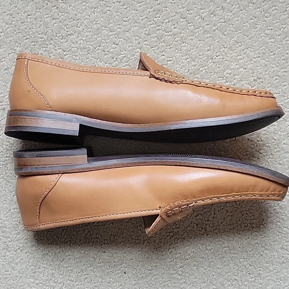 NEW! MARC JOSEPH Leather Loafers Made in Brazil Big Boys 5.